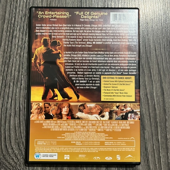 Shall we Dance? DVD - Picture 2 of 3